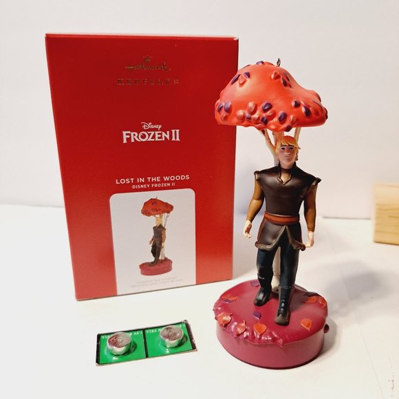 Hallmark Ornament 2021 - Disney Frozen 2 Lost in The Woods Kristoff - Picture 1 of 10